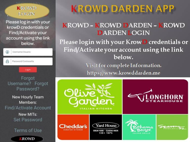 Krowd | Krowd Darden | Krowd Darden Login | Krowd Darden Employee Login | Krowd Darden Customer Service