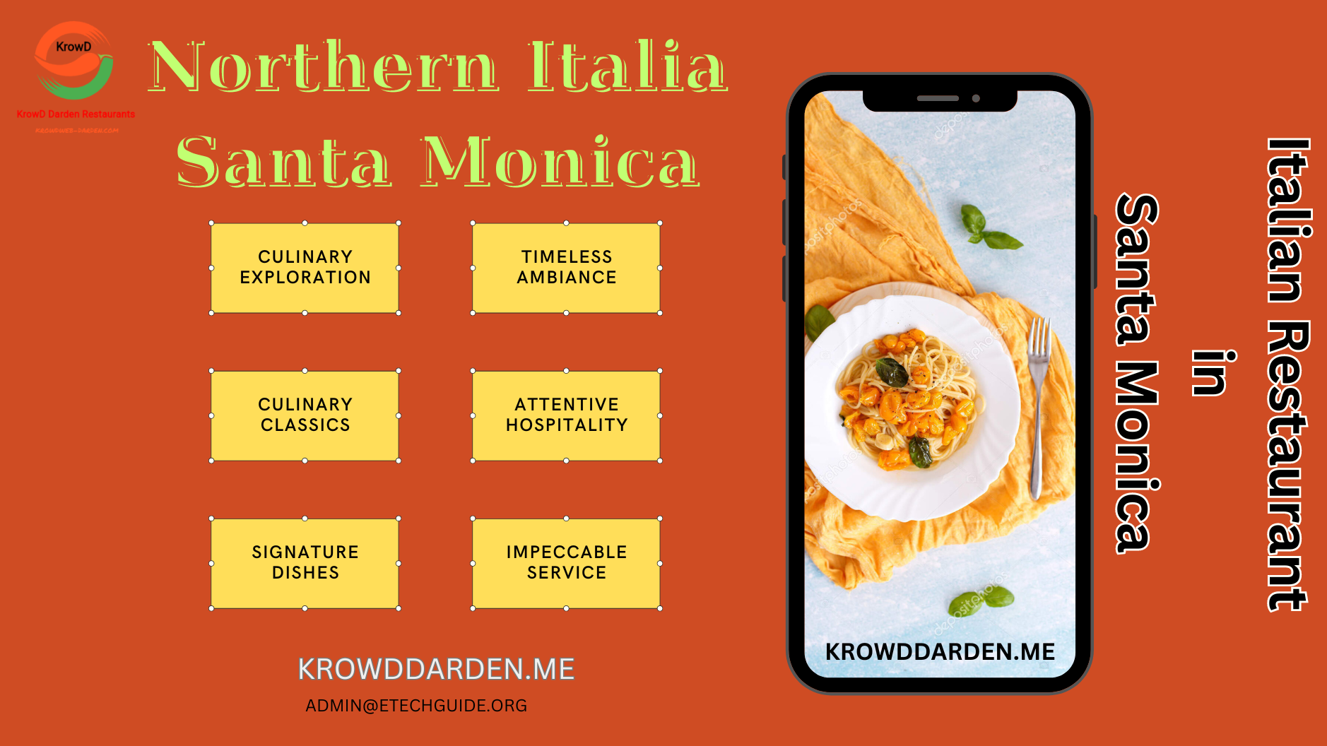 Best Italian Santa Monica | Northern Italia Santa Monica | Places to eat in Santa Monica